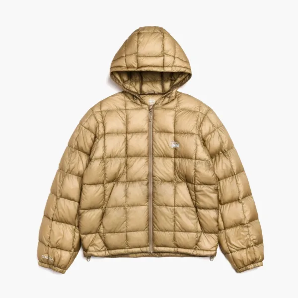 Stussy Midweight Puffer Jacket Khaki