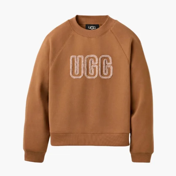 UGG Logo Crewneck Chestnut