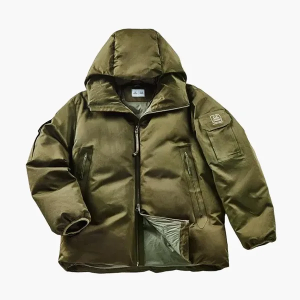 Spyder x C.P. Company Hooded Down Jacket Ivy Green