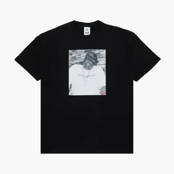 Supreme x Jordan Biggie S/S Top Black