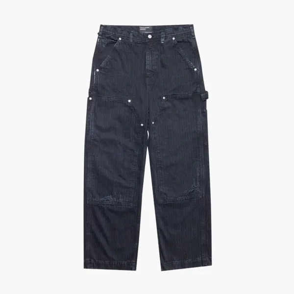 Enfants Riches Déprimés Double Knee Paint Pants Black