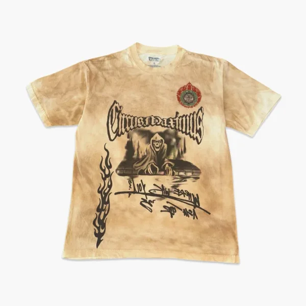 Travis Scott Circus Maximus Stadium Tour 25 T-Shirt Tan