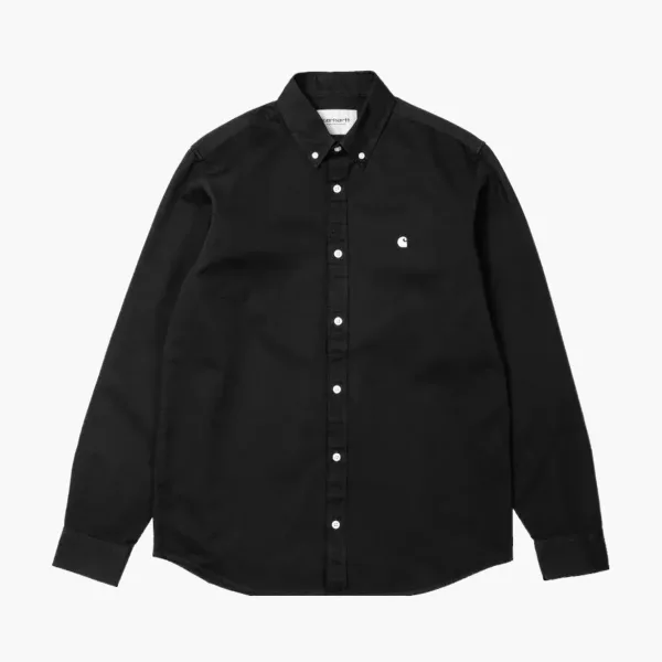 Carhartt WIP Madison Oxford Shirt Black