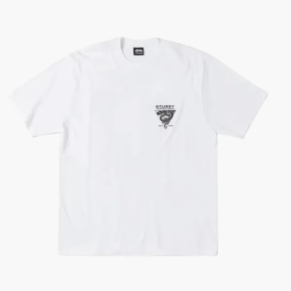 Stussy Dragon Tee White