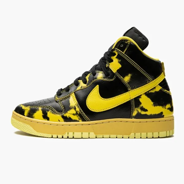 Nike Dunk High 1985 Yellow Acid Wash
