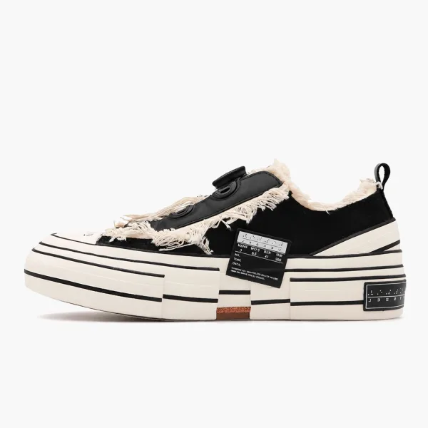 XVESSEL x Yohji Yamamoto G.O.P. Low Patchwork Black White