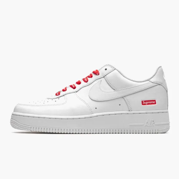Nike Air Force 1 Low Supreme - Mini Box Logo White
