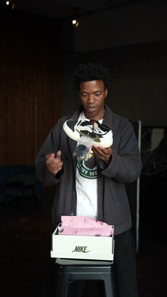 Видео: Любимая пара Никиты - Jordan 1 Low x Travis Scott Olive