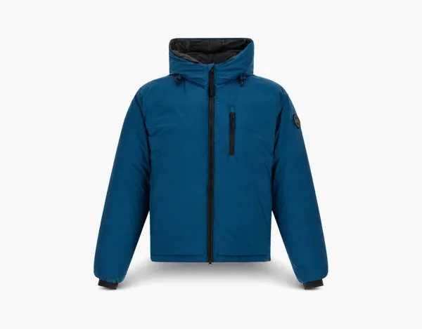 Canada Goose Lodge Hoodie Black Label Blue