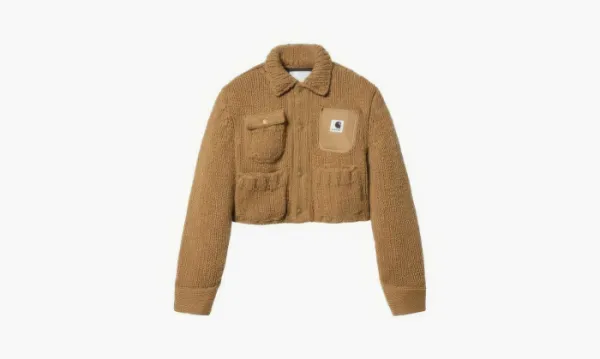 Sacai X Carhartt WIP Jacket Brown
