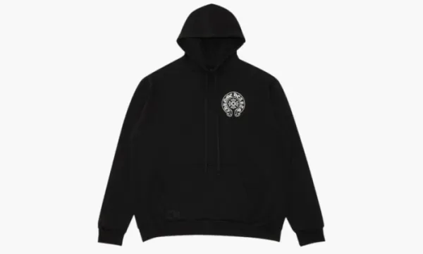 Chrome Hearts Horseshoe Logo Los Angeles Exclusive Hoodie Black