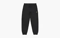 Carhartt WIP Logo Sweatpants Black