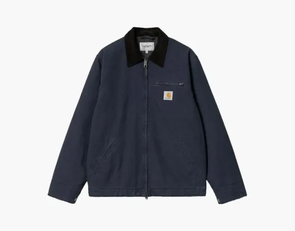 Carhartt WIP Detroit Jacket Logo Navy