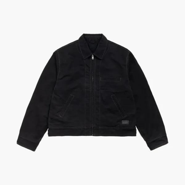 Stussy Work Collared Jacket Black