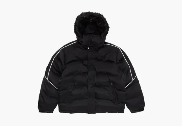Supreme x Jordan Puffer Jacket Black