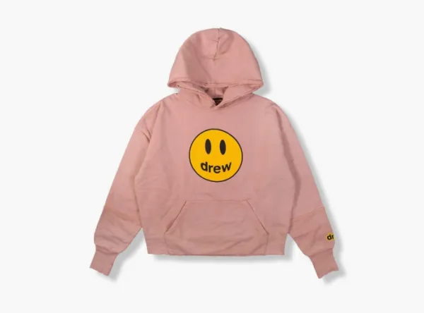 Drew House Mascot Deconstructed Hoodie Dusty Rose 