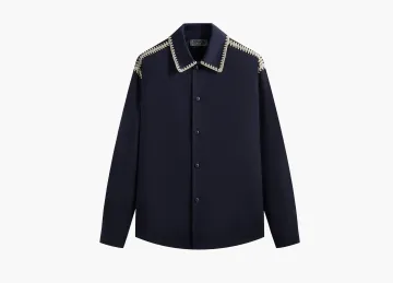 Kith Crochet Detail Apollo Shirt Nocturnal