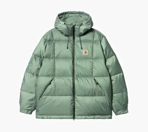 Carhartt WIP Hooded Down Puffer Jacket Green