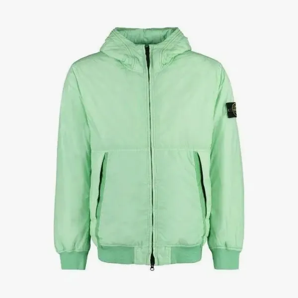 Stone Island Crinkle Reps Recycled Nylon Primaloft-TC Jacket Light Green