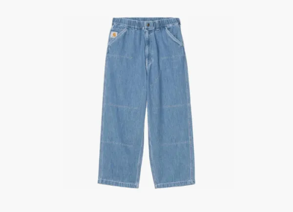 Carhartt WIP x Invincible Removed Pocket Double Knee Pant Washed Blue