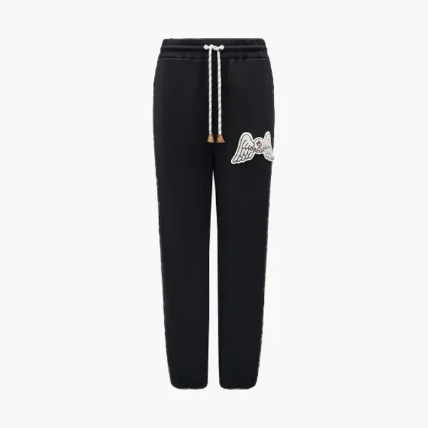 Moncler x Palm Angels Anels Wing Logo Sweatpants Black