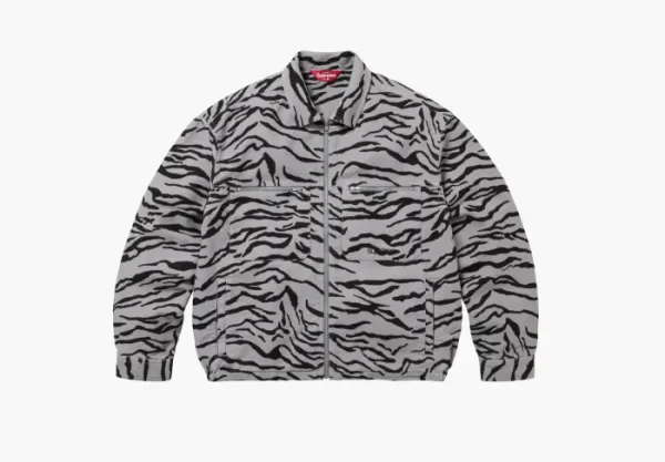 Supreme Moleskin Work Jacket  Zebra