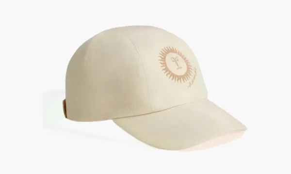 Hermes Cap White Sun