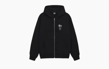 Stussy Swim Out Zip Hoodie Black