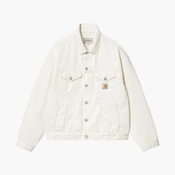 Carhartt WIP Helston Denim Jacket Off-White