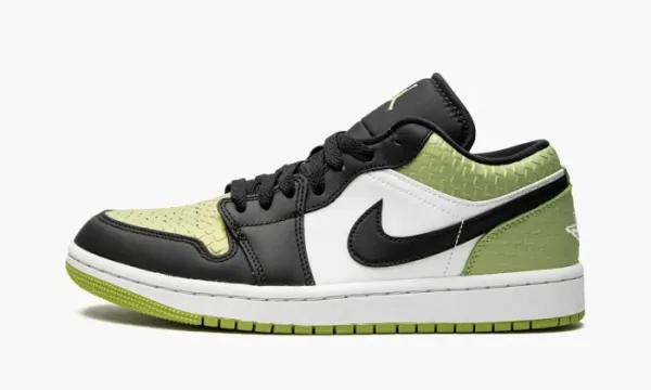 Air Jordan 1 Low WMNS Snakeskin Vivid Green