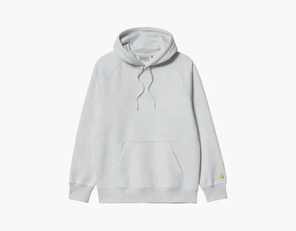 Carhartt WIP Hooded Chase Sweatshirt Ash Heather