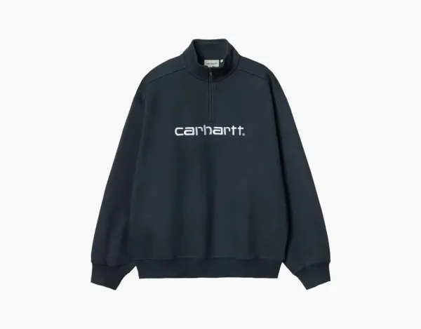 Carhartt WIP Script Half Zip Sweatshirt