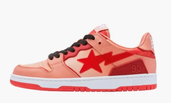 A Bathing Ape BAPE SK8 Sta Red Gradation