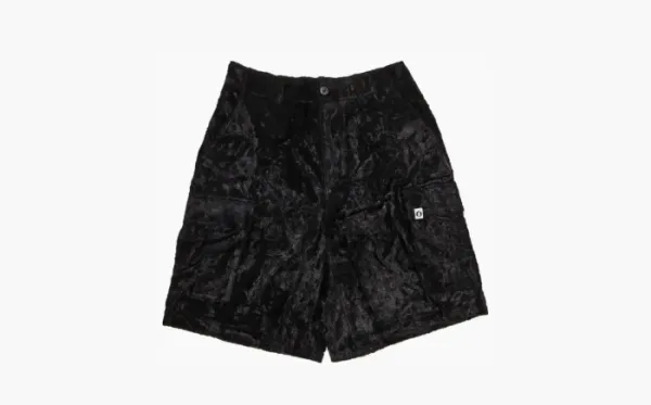Supreme x Goodenough Crushed Rayon Pile Cargo Short Black