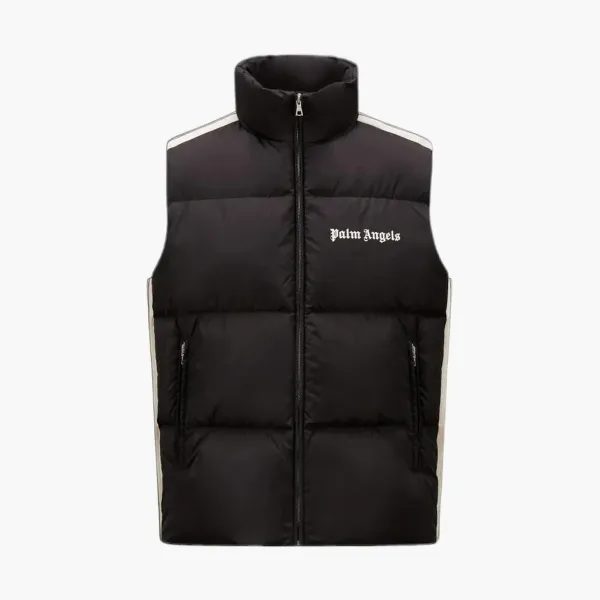 Moncler x Palm Angels Rodman Short Down Jacket Black