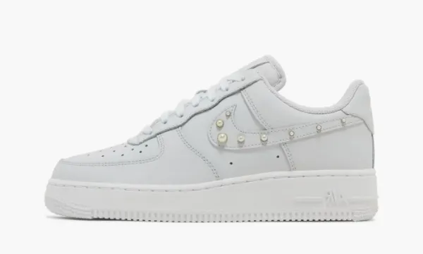 Nike Wmns Air Force 1 07 SE Pearl Swoosh - Pure Platinum