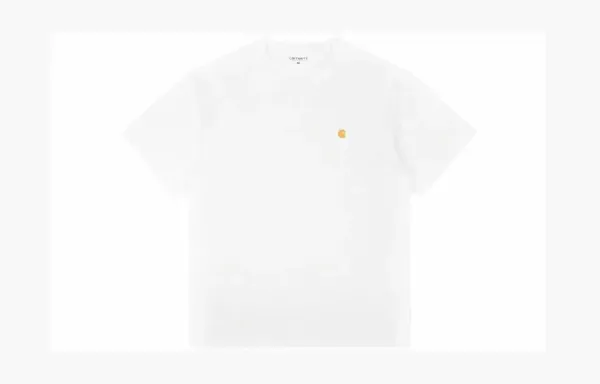 Carhartt WIP Chase Logo T-Shirt White