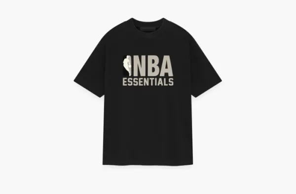 Fear of God Essentials x NBA Tee Black