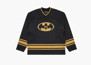 Kith x Batman Long-Sleeve Malik Jersey Black