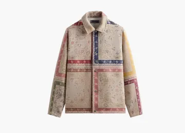 Kith Paisely Tapestry Coaches Jacket Waffle