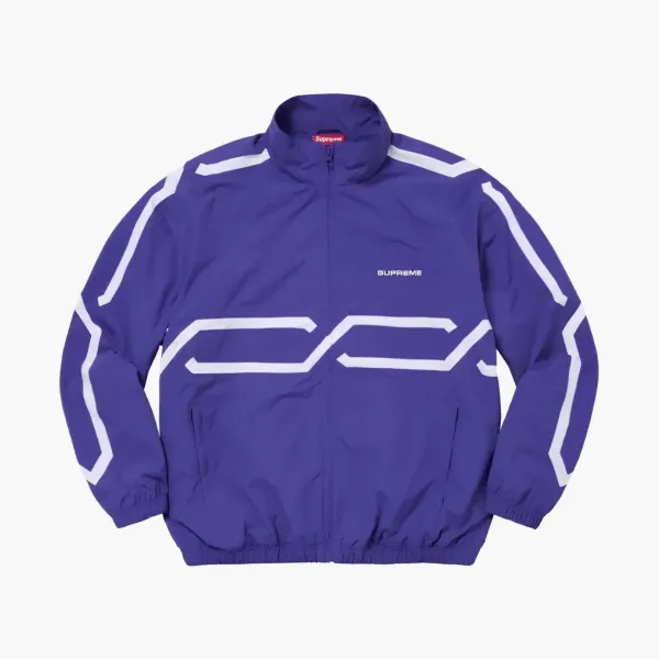 Supreme Ss24 Track Jacket Purple