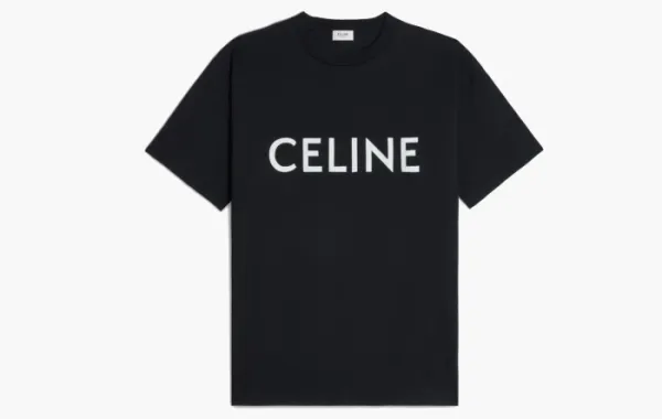 Celine Loose T-Shirt Black White