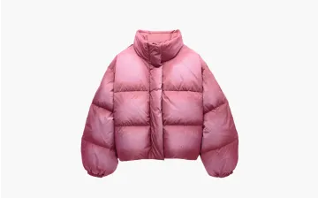 Acne Studios Down Puffer Jacket Pink