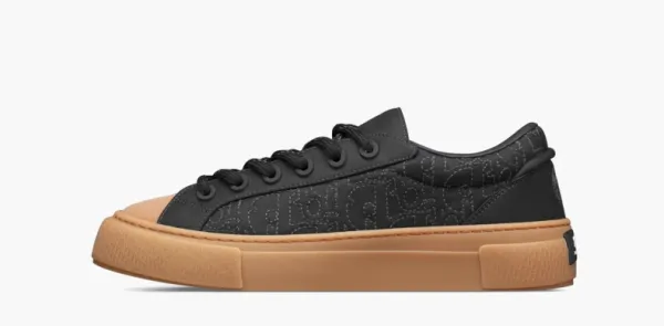 Stone Island x Dior B33 Skateboard Shoes Black