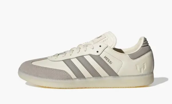 Adidas Samba Indoor x Lionel Messi Cream White