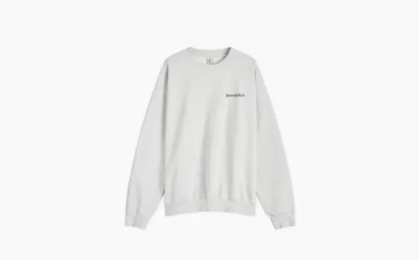 Sporty & Rich Fitness 94 Sweatshirt Heather Grey