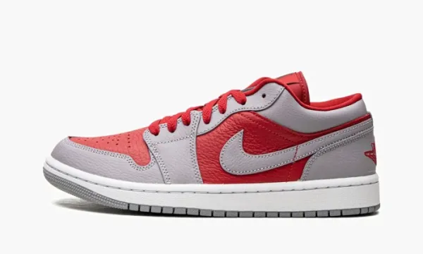 Air Jordan 1 Low SE WMNS Split - Gym Red / Grey