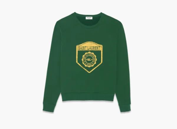 Saint Laurent Sweatshirt Green