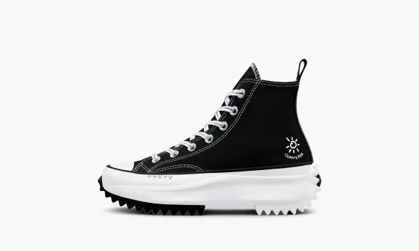 Converse Run Star Hike Hi Holiday Black White