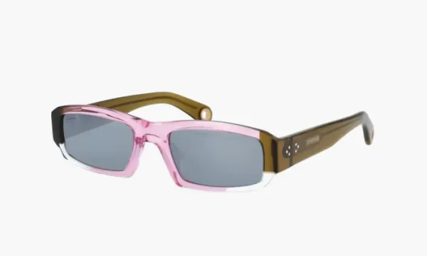 Jacquemus Glasses Pink Brown